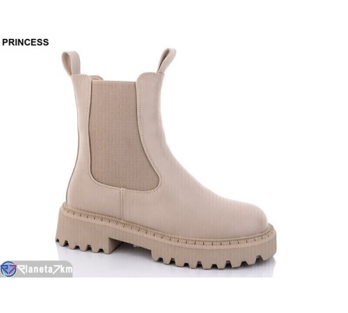 Черевики жіночі на зиму (6 пар р.36-40) бежевий  "DIANA"