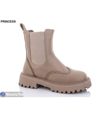 Черевики жіночі на зиму (6 пар р.36-40) коричневий  "DIANA"