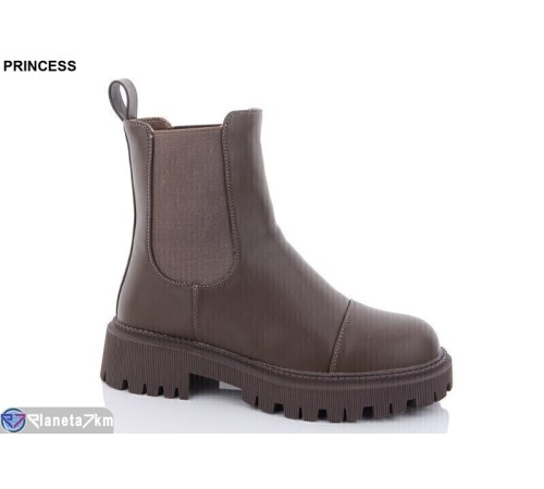 Черевики жіночі на зиму (6 пар р.36-40) коричневий  "DIANA"