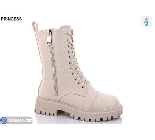 Черевики жіночі на зиму (6 пар р.36-40) бежевий  "DIANA"