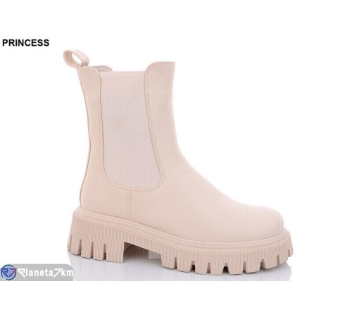 Черевики жіночі на зиму (6 пар р.36-40) бежевий  "DIANA"