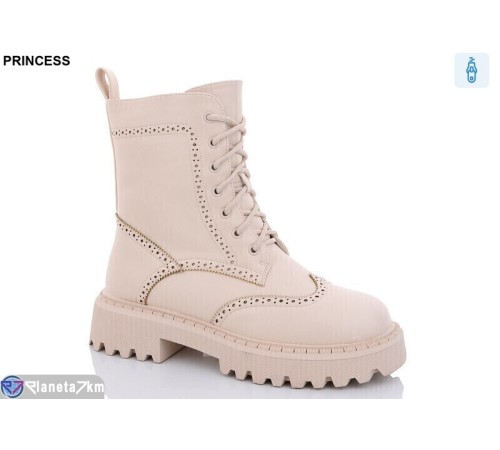 Черевики жіночі на зиму (6 пар р.36-40) бежевий  "DIANA"