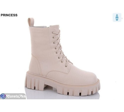 Черевики жіночі на зиму (6 пар р.36-40) бежевий  "DIANA"