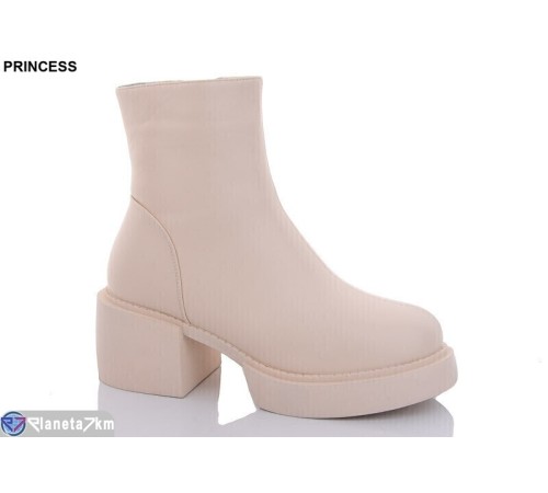 Черевики жіночі на зиму (6 пар р.36-40) бежевий  "DIANA"