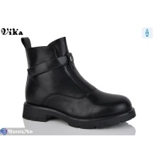 Черевики жіночі на зиму (6 пар р.41-43) чорний  "Vika"