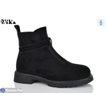 Черевики жіночі на зиму (6 пар р.41-43) чорний  "Vika"