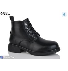 Черевики жіночі на зиму (6 пар р.36-40) чорний  "Vika"