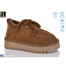 Дитячі кросівки на зиму (8 пар р.32-37) хакі  "Lilin"