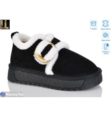 Дитячі Уггі на зиму (8 пар р.32-37) чорний  "Lilin"