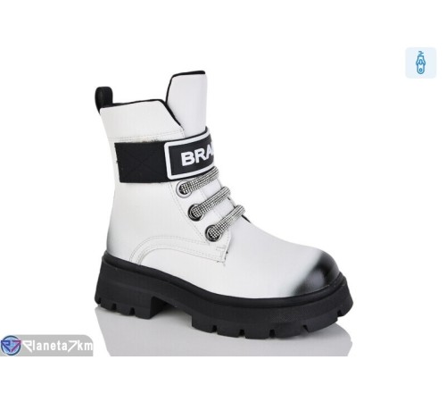 Черевики дитячі на зиму (8 пар р.33-38) білий  "Laifakids"