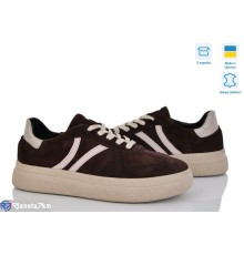 Кросівки жіночі на весну/осінь (6 пар р.36-41) коричневий  "ERIKA"