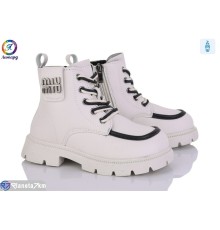 Черевики дитячі на весну/осінь (8 пар р.32-37) бежевий  "Леопард"