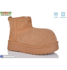 Уггі жіночі на зиму (6 пар р.36-40) коричневий  "HENGJI-ELENA"