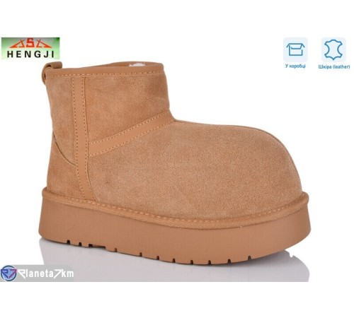 Уггі жіночі на зиму (6 пар р.36-40) коричневий  "HENGJI-ELENA" Уггі жіночі на зиму (6 пар р.36-40) коричневий  "HENGJI-ELENA"