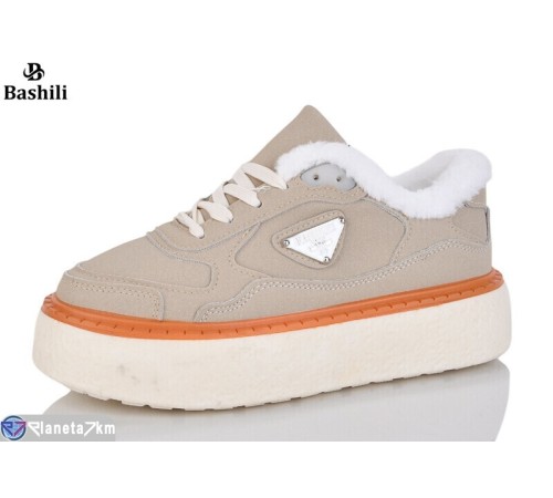 Кросівки жіночі на зиму (8 пар р.36-41) бежевий  "Башили" Кросівки жіночі на зиму (8 пар р.36-41) бежевий  "Башили"