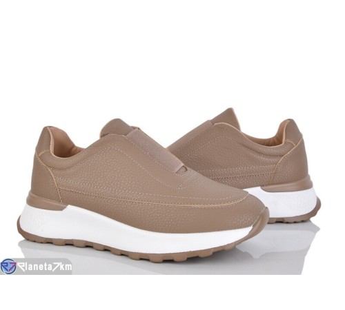 Кросівки жіночі на весну/осінь (8 пар р.36-40) коричневий  "LOREDANA"