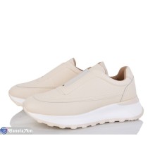 Кросівки жіночі на весну/осінь (8 пар р.36-40) бежевий  "LOREDANA"