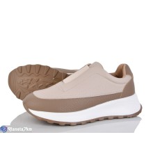 Кросівки жіночі на весну/осінь (8 пар р.36-40) бежевий  "LOREDANA"