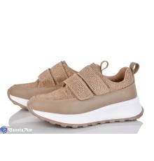 Кросівки жіночі на весну/осінь (8 пар р.36-40) коричневий  "LOREDANA"