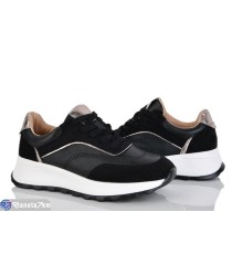 Кросівки жіночі на весну/осінь (8 пар р.36-40) чорний  "LOREDANA"