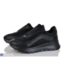 Кросівки жіночі на весну/осінь (8 пар р.36-40) чорний  "LOREDANA"