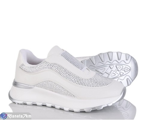 Кросівки жіночі на весну/осінь (8 пар р.36-40) білий  "LOREDANA"