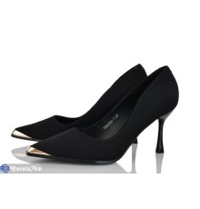 Туфлі жіночі на весну/осінь (6 пар р.36-40) чорний  "LOREDANA"