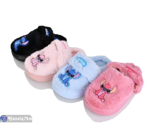 Тапки дитячі на зиму (12 пар р.30-35) мікс  "MILLY"