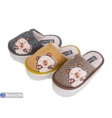 Тапки дитячі на зиму (12 пар р.30-35) мікс  "MILLY"