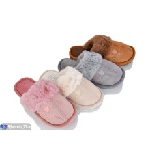 Тапки жіночі на зиму (12 пар р.36-41) мікс  "IEFTIN"