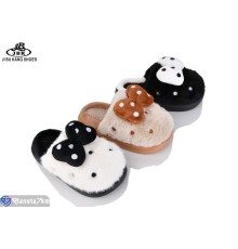 Тапки жіночі на зиму (12 пар р.36-41) мікс  "Jibukang"