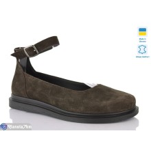 Туфлі жіночі на весну/осінь (6 пар р.37-41) коричневий  "LIKA"
