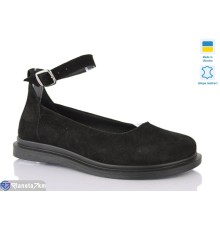 Туфлі жіночі на весну/осінь (6 пар р.37-41) чорний  "LIKA"