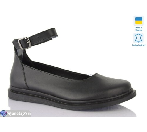Туфлі жіночі на весну/осінь (6 пар р.37-41) чорний  "LIKA"