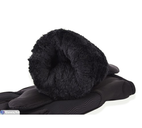 Чоловічі рукавички на зиму (12 шт. р.сетка 11-13) чорний  "CAROLLA"