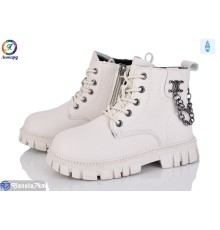 Черевики дитячі на весну/осінь (8 пар р.27-31) бежевий  "Леопард"