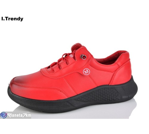 Кросівки жіночі на весну/осінь (8 пар р.36-41) червоний  "Trendy"