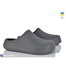 Чоловічі сабо на весну/осінь (6 пар р.41-45) сірий  "Ladmir"