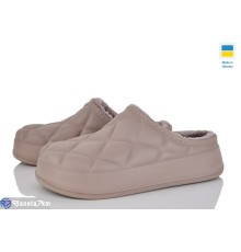 Жіночі сабо на весну/осінь (6 пар р.36-41) коричневий  "Ladmir"