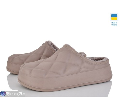 Жіночі сабо на весну/осінь (6 пар р.36-41) коричневий  "Ladmir"