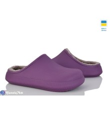 Жіночі сабо на весну/осінь (6 пар р.36-41) фіолетовий  "Ladmir"