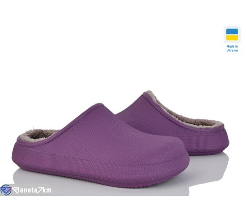 Жіночі сабо на весну/осінь (6 пар р.36-41) фіолетовий  "Ladmir"