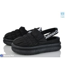 Тапки жіночі на зиму (8 пар р.36-41) чорний  "KaPira"