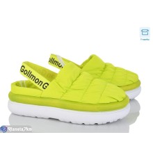 Тапки жіночі на зиму (8 пар р.36-41) зелений  "KaPira"