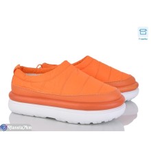 Тапки жіночі на зиму (8 пар р.36-41) оранжевий  "KaPira"