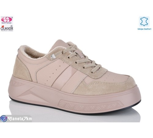 Кросівки жіночі на весну/осінь (8 пар р.36-40) бежевий  "Gukkcr"