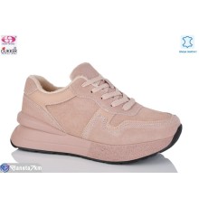 Кросівки жіночі на весну/осінь (8 пар р.36-40) рожевий  "Gukkcr"