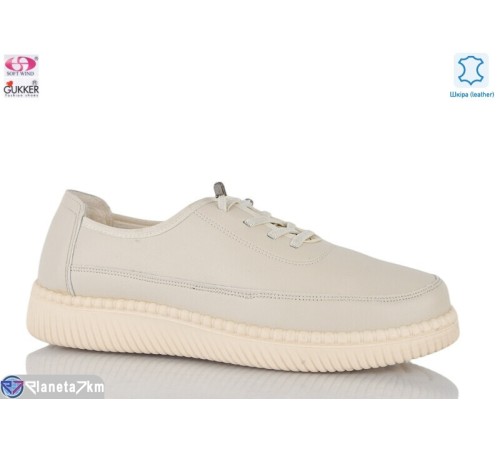 Туфлі жіночі на весну/осінь (6 пар р.41-43) бежевий  "Gukkcr"