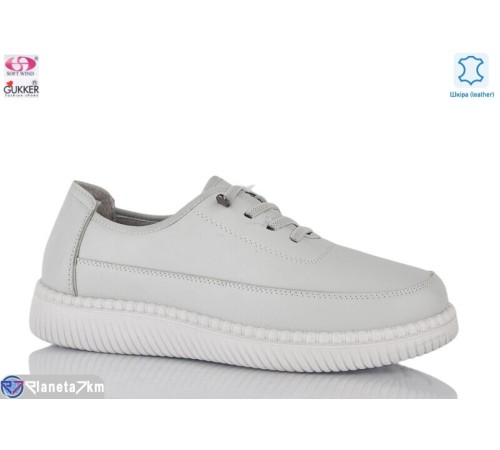 Туфлі жіночі на весну/осінь (6 пар р.41-43) сірий  "Gukkcr"