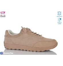 Кросівки жіночі на весну/осінь (8 пар р.36-40) бежевий  "Gukkcr"